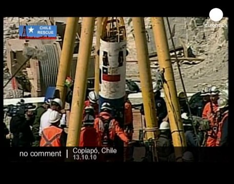 Chile: Inside the Miners rescue capsule - no comment