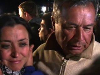 Families rejoice outside Chile mine