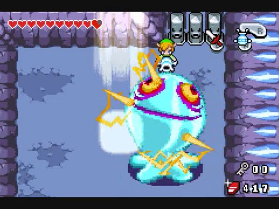 Zelda the minish cap 18) Toujours dans le temple de l'eau