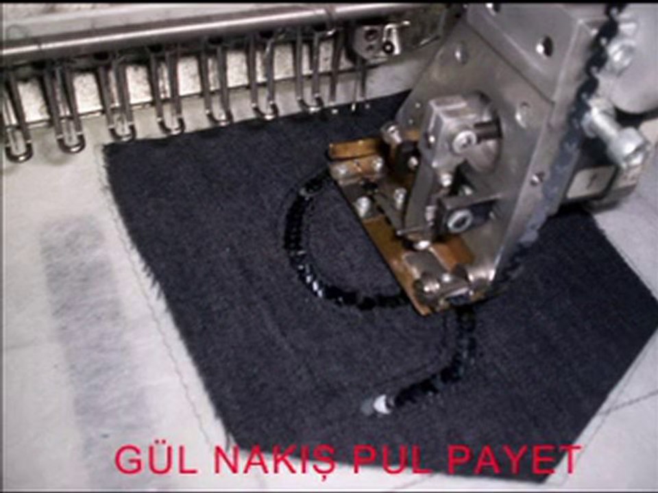 Gül Nakış Pul Payet