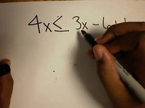 Solving One Step Inequalities-