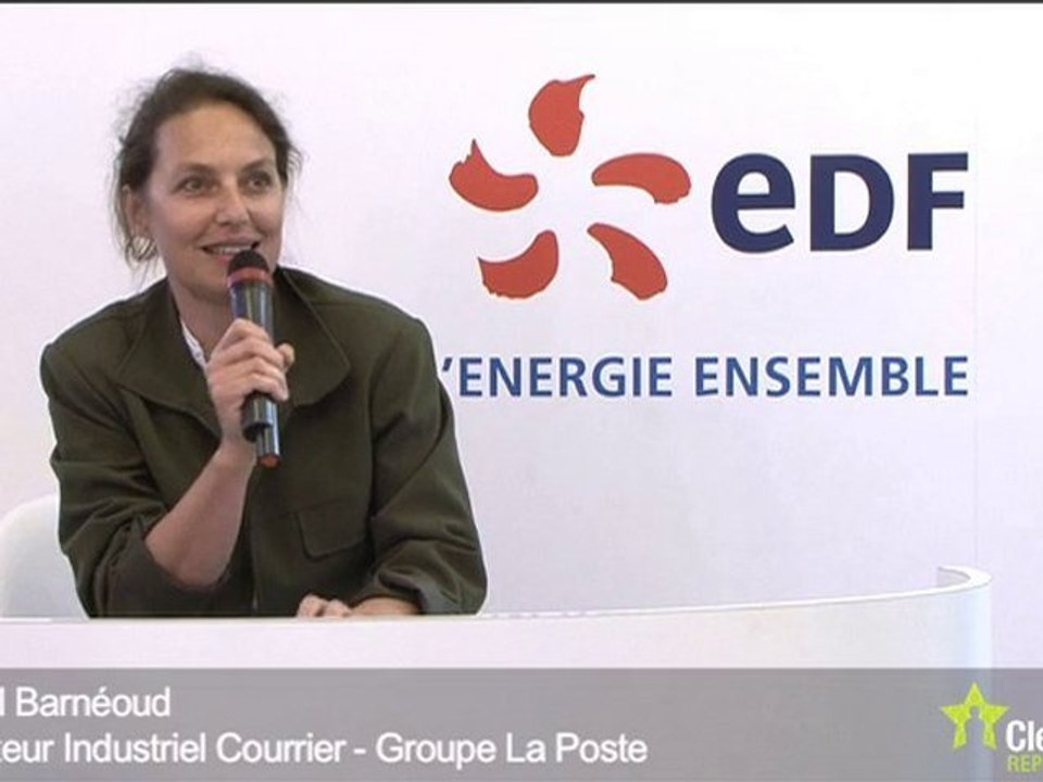 Muriel Barnéoud, Directeur Industriel Courrier - La Poste