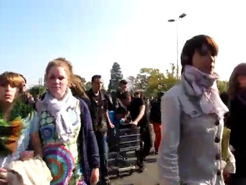 Manifestation lycéens La Ferté-Bernard