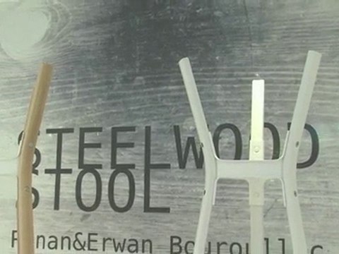 Magis - Salone 2010 - Steelwood stool