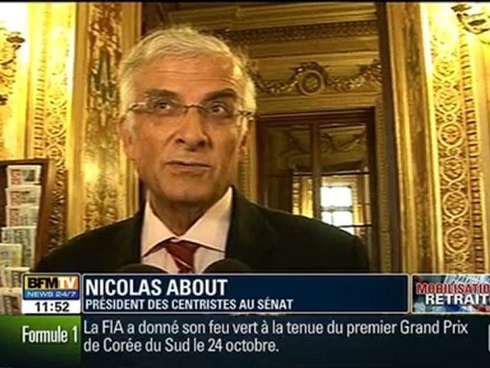 F. Lefebvre - JT 11h30 - BFM TV - 12 octobre 2010