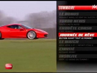 journée de rêve en Ferrari F458 Italia