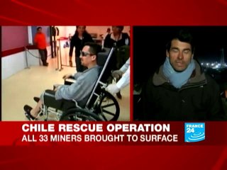 Chileans celebrate heroic rescue of all miners