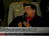Chávez: Venezuela entrará en el camino de la energía nucl