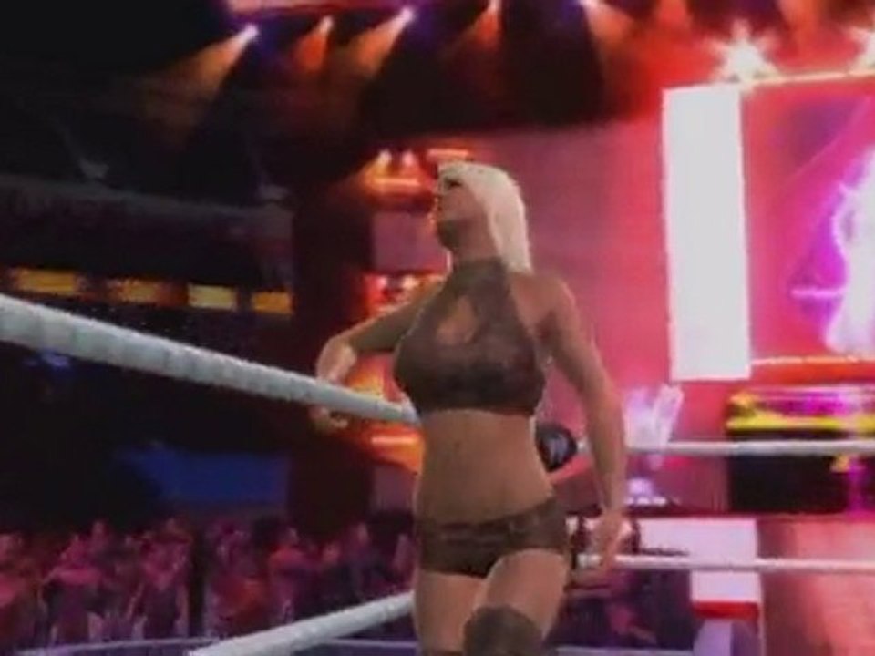 Maryse Entrance & Finisher - WWE SmackDown vs. RAW 2011 - Vidéo Dailymotion