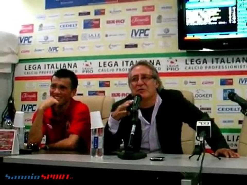 Conferenza del Presidente Vigorito su Benevento-Ternana 3-1