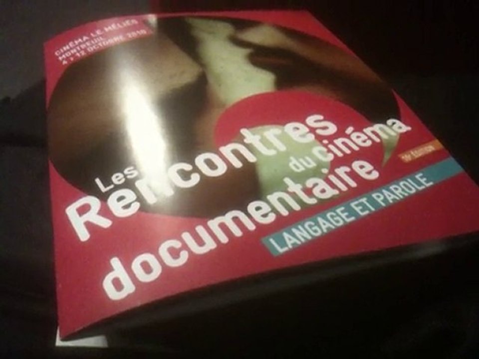 Rencontre du cinéma doc Montreuil