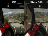 World Rally Championship 2010 Demo - PC vs Xbox 360