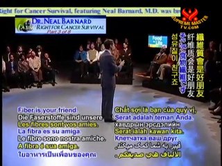 Dr. Neal Barnard: Eating Right for Cancer Survival - P3/8