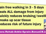 How to Heal a Sprained Ankle Fast - Ankle Sprain Rehab in Da