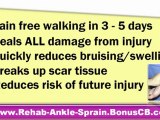 Sprained Ankle Rehab - Sprained Foot Treatment