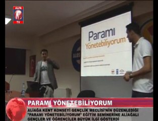 Aliağa'da Paramı Yönetebiliyorum Semineri 1