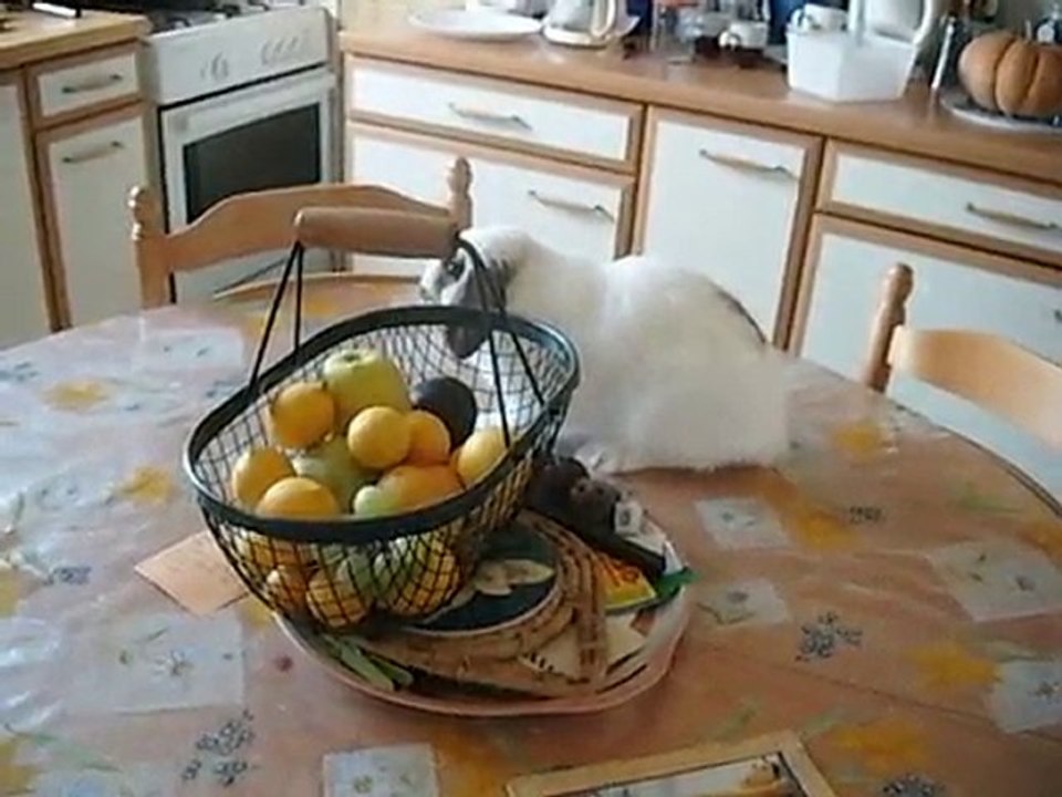 Caramel sur la table de la cuisine