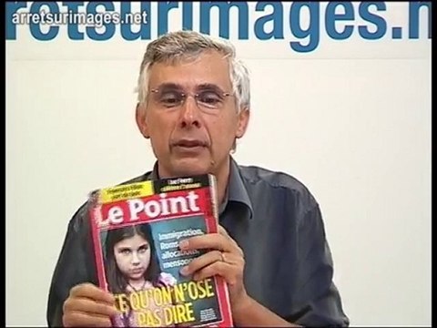 Le Point en flagrant délit de bidonnage