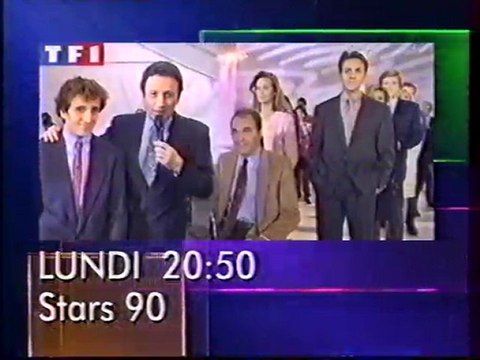 Bande Annonce De L'emission STARS 90 Janvier 1993 TF1