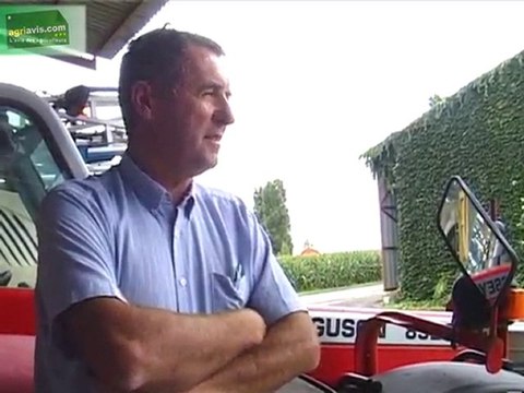 Nicolas Truffaux et son John Deere 8330