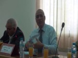 محمد الفارسي رئيس جامعة محمد الأول بوجدة خلال اللقاء الصحفي2