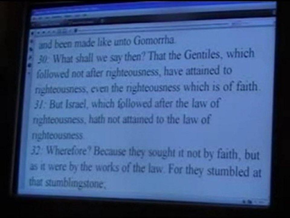 PT 6  THE LAW & THE PROMISE