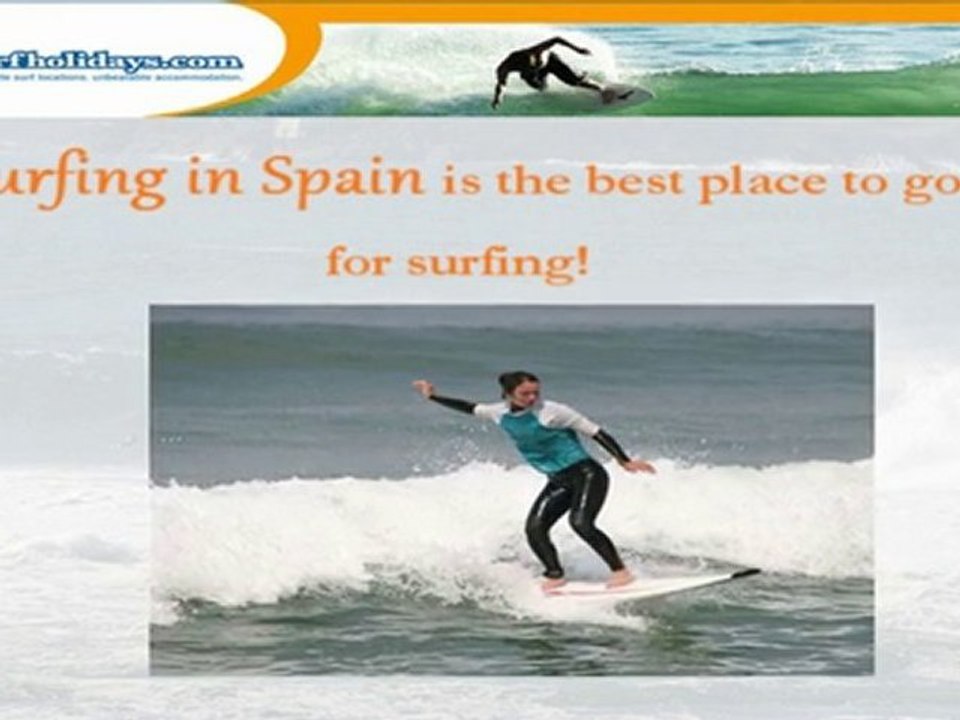 Fun Surfing In Spain