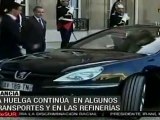 Continúa huelga en algunos transportes y refinerías de Francia