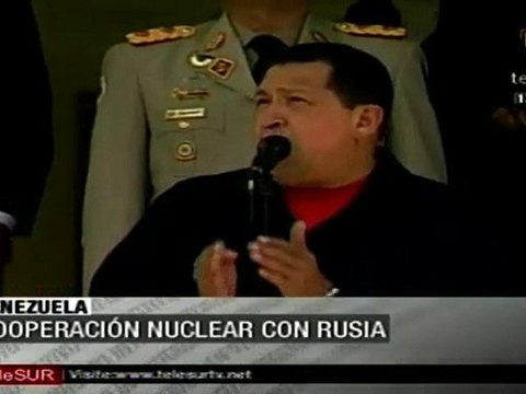 Chávez: Venezuela entrará en el camino de la energía nuclear