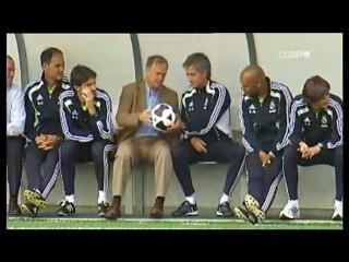 bromas de mou en el entrenamiento