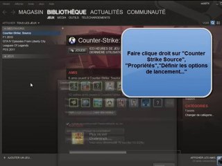 Comment mettre console dans CS:S
