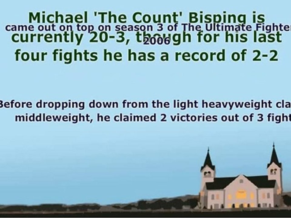 UFC 120 Main Event: Michael Bisping VS. Yoshihiro Akiyama -