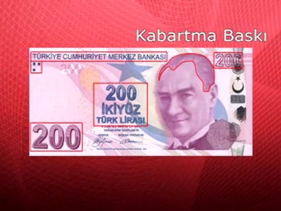 Teknosay para sayma makinaları Türk Lirası’nı Tanıyalım.
