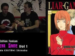 Bakast-Crtique manga Sept: Liar Game par Ben/manga café