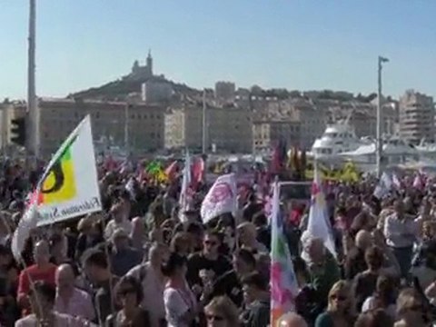 Manif du 12 Octobre contre la réforme des retraites du gouve