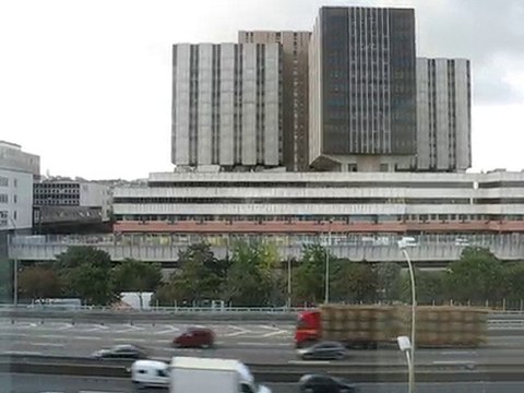Paris : périphérique porte de Saint Ouen