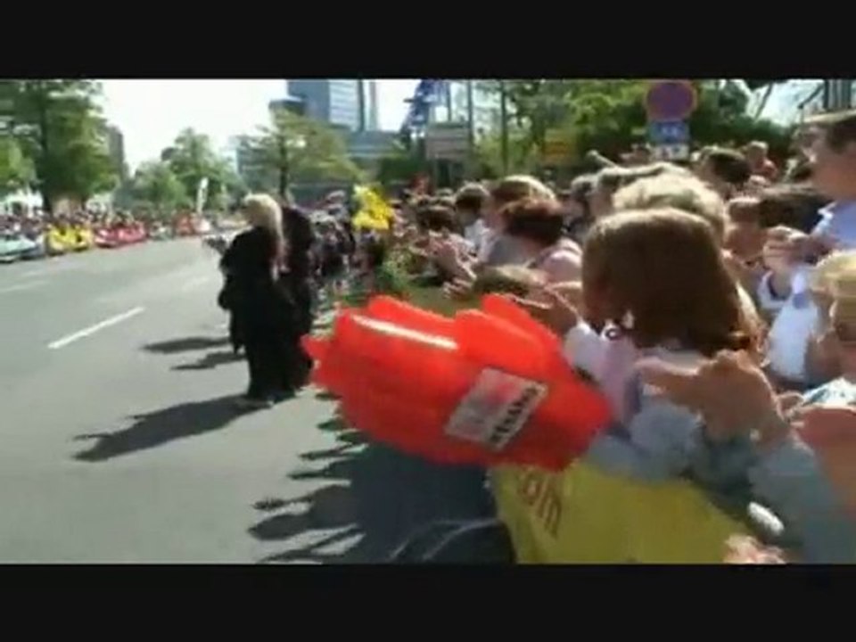 Start und Ziel Halbmarathon