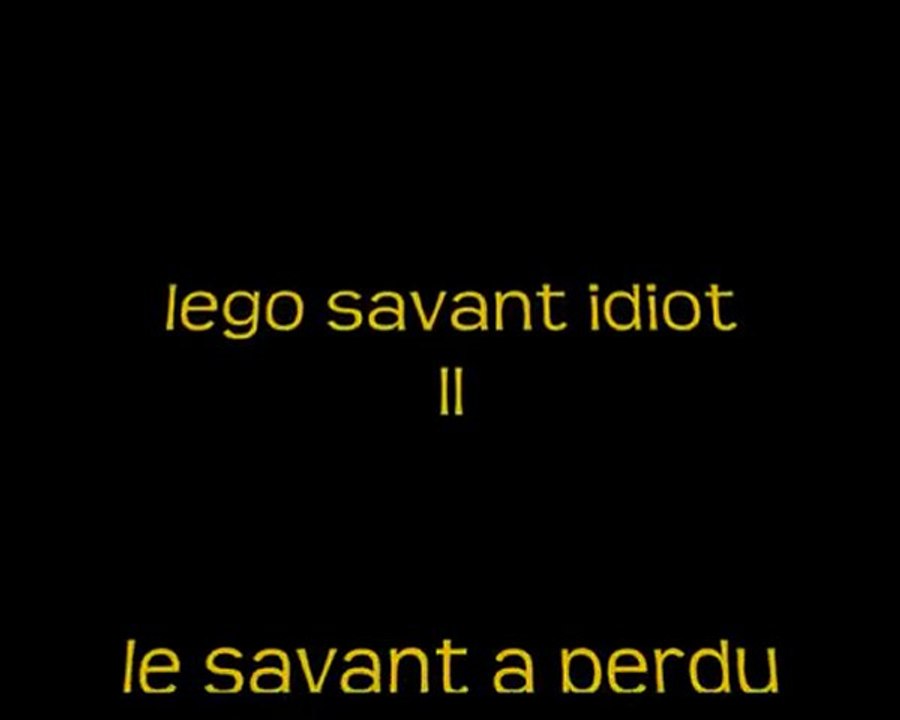 lego savant idiot 2