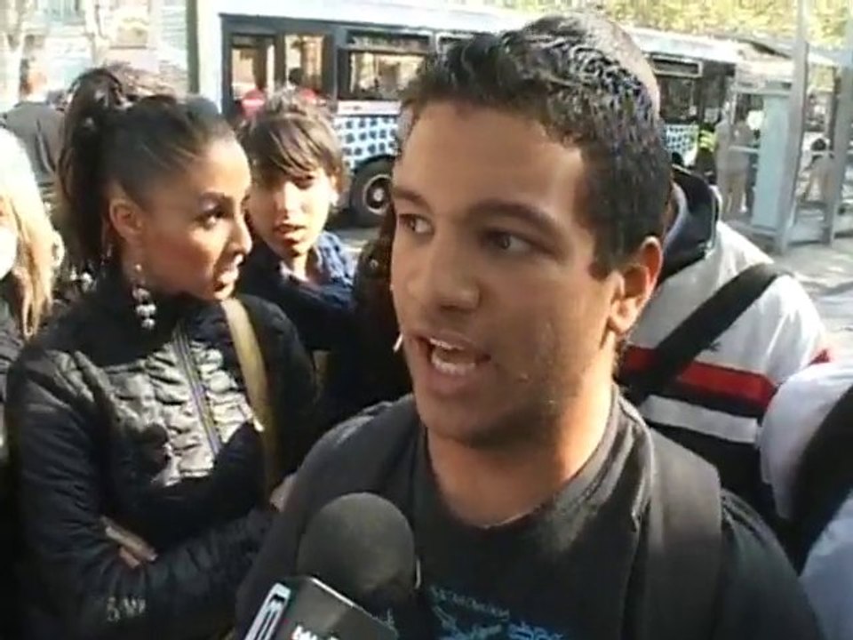 Retraites: L'appel au calme du lycée Jules Raimu (Nîmes)