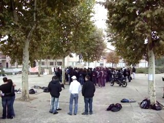 blocus lycée Hector Berlioz (isere)