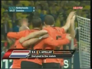 Holanda-Suecia 12/10/2010
