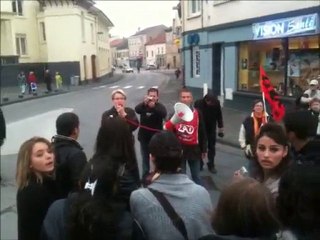 Mouvement lycéens à Jarny.