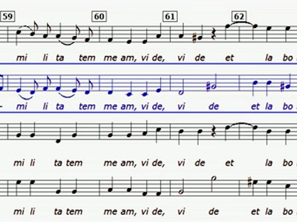 Tribulationes cordis mei (M HAYDN) Alto