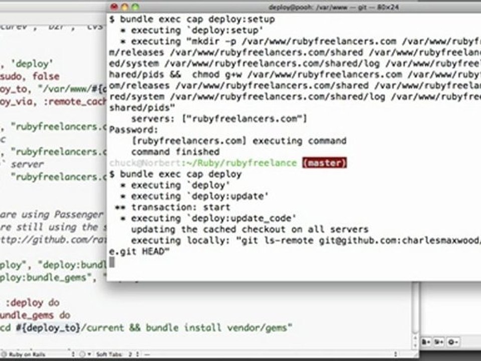 Basic Deployment with Capistrano