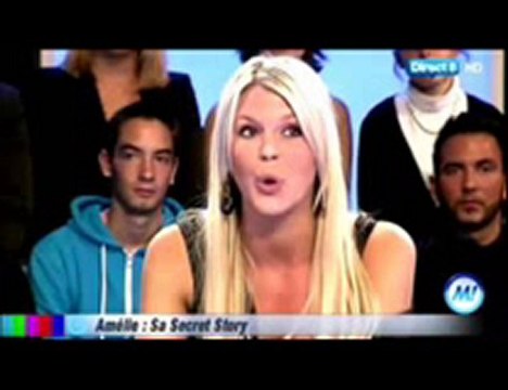 Amelie chez Morandini explique ses photos avec senna et john