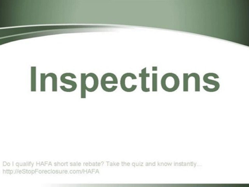 Short Sale E-Course- Segment 6: First call to lender, inspec