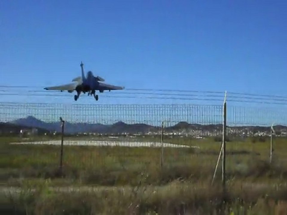 Rafale Landing Hyères