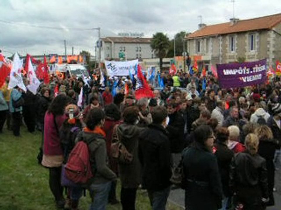 Manif à Poitiers le 19 octobre