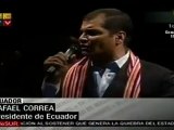 Correa; sancionaremos a los culpables de tanta sangre