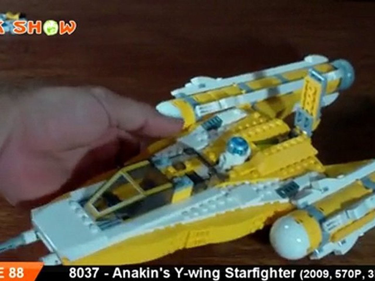 LEGO 8037 : LEGO Anakin's Y-Wing Starfighter - video Dailymotion